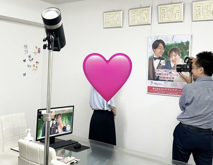 家と職場の往復だった毎日から抜け出して未来を変える一歩！ へと踏み出された３０代の女性💖 昨日はプロフィール写真撮影会です(*^^)v