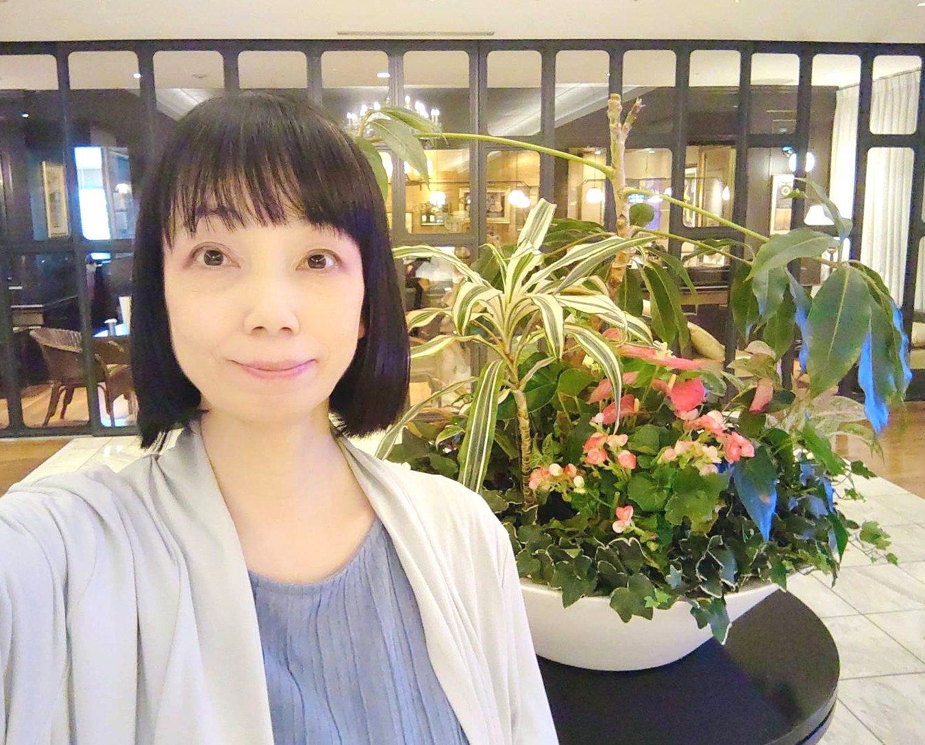 ハピネスでは先週も３６組のお見合いが行われて、私も福岡市内のホテルで行われた女性会員様のお見合いの応援に駆け付けました(^^♪